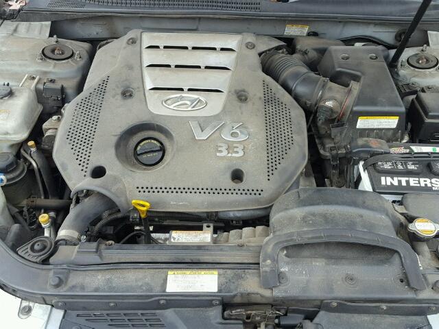 5NPEU46F36H109898 - 2006 HYUNDAI SONATA GLS BLUE photo 7