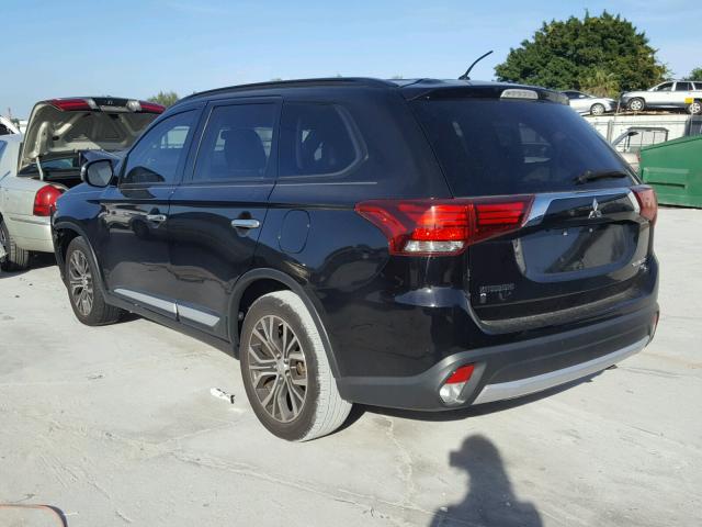 JA4AD3A38GZ005580 - 2016 MITSUBISHI OUTLANDER BLACK photo 3