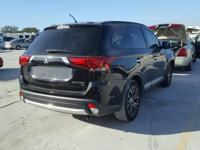 JA4AD3A38GZ005580 - 2016 MITSUBISHI OUTLANDER BLACK photo 4