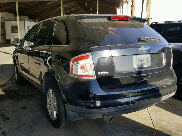 2FMDK36C89BA35424 - 2009 FORD EDGE SE BLACK photo 3