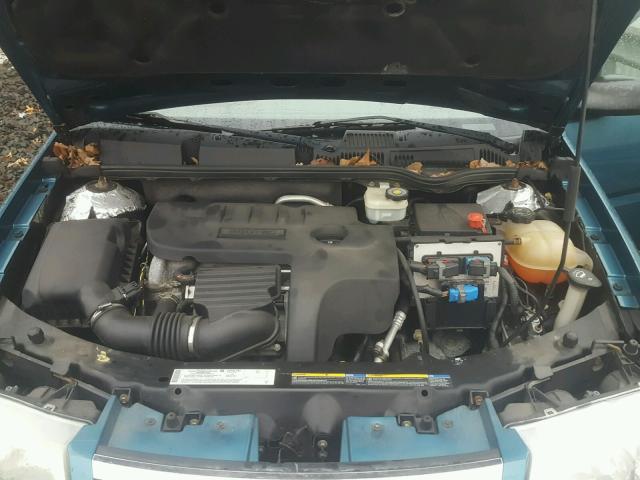 1G8AJ52F25Z127779 - 2005 SATURN ION LEVEL GREEN photo 7