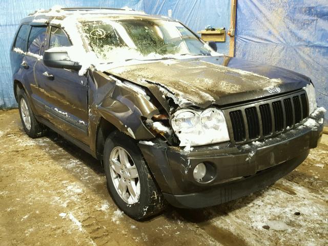 1J4GR48K76C356397 - 2006 JEEP GRAND CHER BROWN photo 1