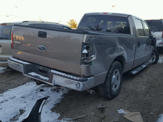 1FTPW14546KD62712 - 2006 FORD F150 SUPER BEIGE photo 4