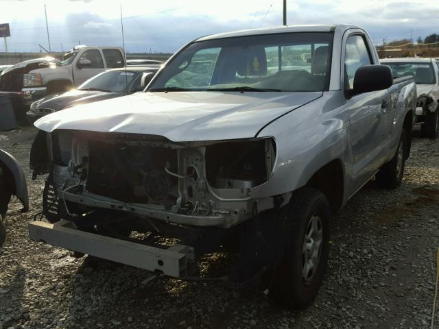 5TFNX4CN6BX007996 - 2011 TOYOTA TACOMA SILVER photo 2