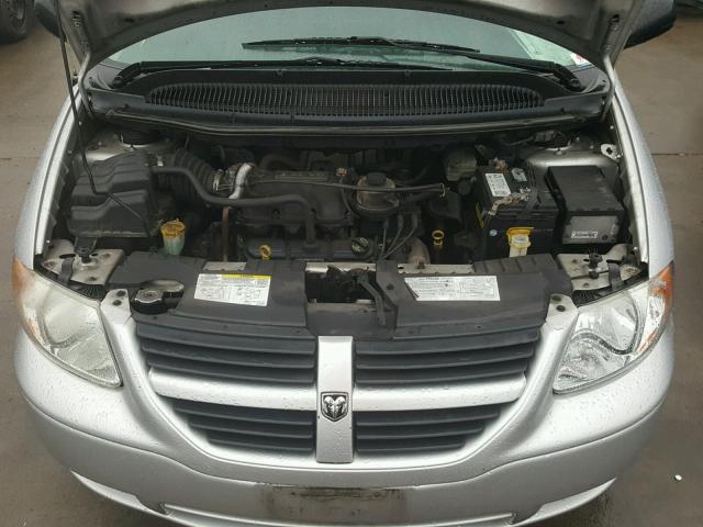 1D4GP24R37B243804 - 2007 DODGE GRAND CARA SILVER photo 7