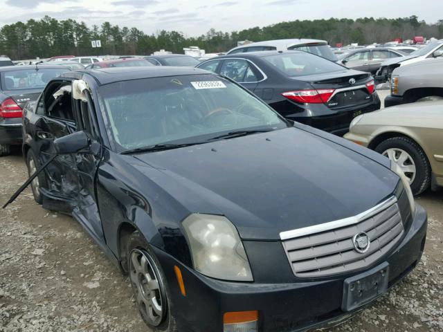 1G6DM577540124571 - 2004 CADILLAC CTS BLACK photo 1