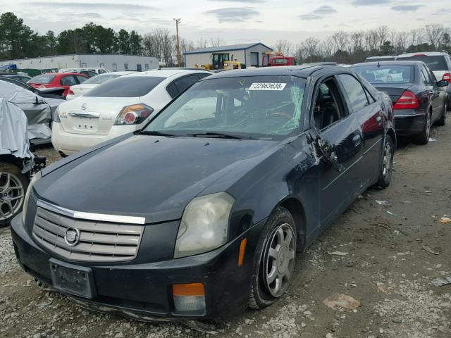 1G6DM577540124571 - 2004 CADILLAC CTS BLACK photo 2