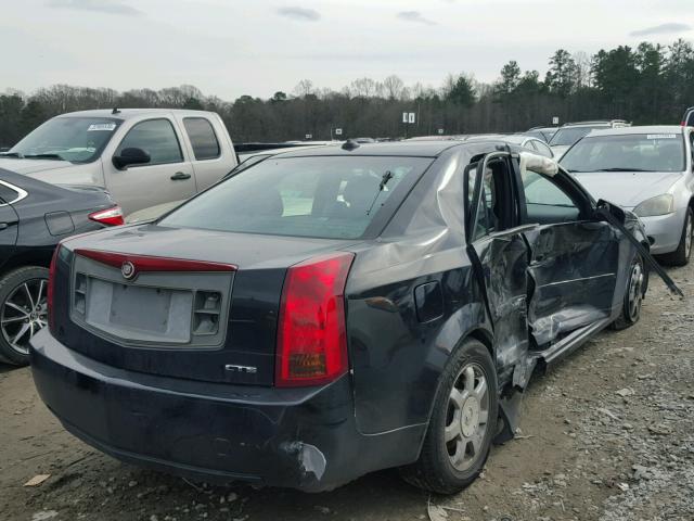 1G6DM577540124571 - 2004 CADILLAC CTS BLACK photo 4