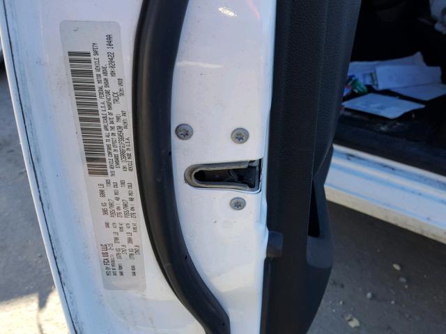 1C6RR6FG1FS605430 - 2015 RAM 1500 ST WHITE photo 10