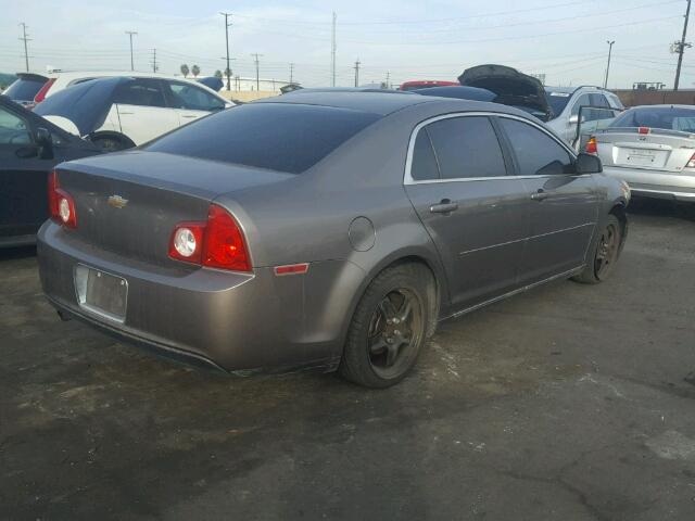 1G1ZC5EB6AF249917 - 2010 CHEVROLET MALIBU 1LT 棕色 照片 4