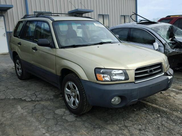 JF1SG636X3H748466 - 2003 SUBARU FORESTER 2 TAN photo 1