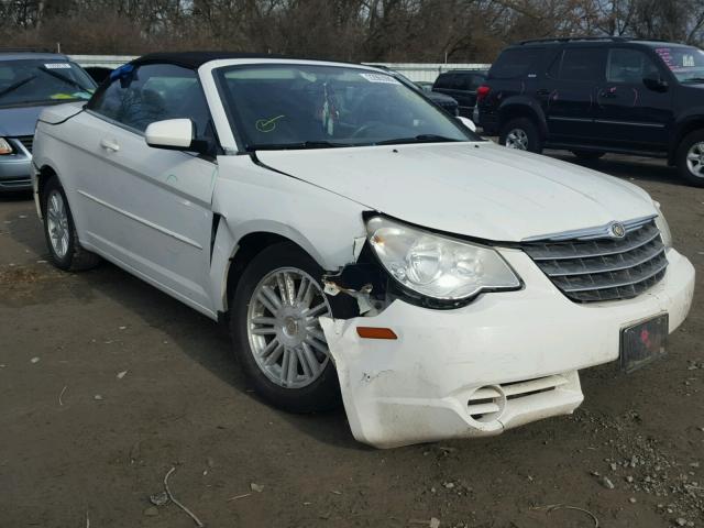 1C3LC55R08N247756 - 2008 CHRYSLER SEBRING TO WHITE photo 1