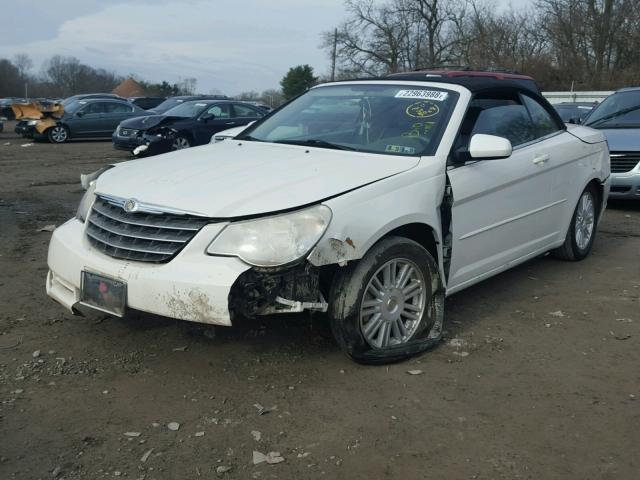 1C3LC55R08N247756 - 2008 CHRYSLER SEBRING TO WHITE photo 2