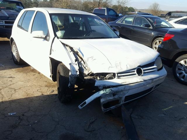 9BWGB61J124002988 - 2002 VOLKSWAGEN GOLF GLS WHITE photo 1