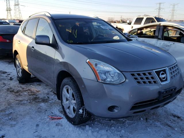 JN8AS58V89W449825 - 2009 NISSAN ROGUE S GRAY photo 1