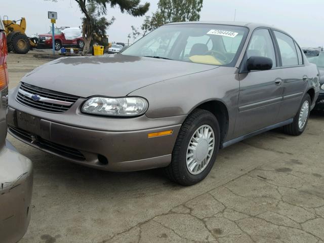 1G1ND52J02M566242 - 2002 CHEVROLET MALIBU BROWN photo 2