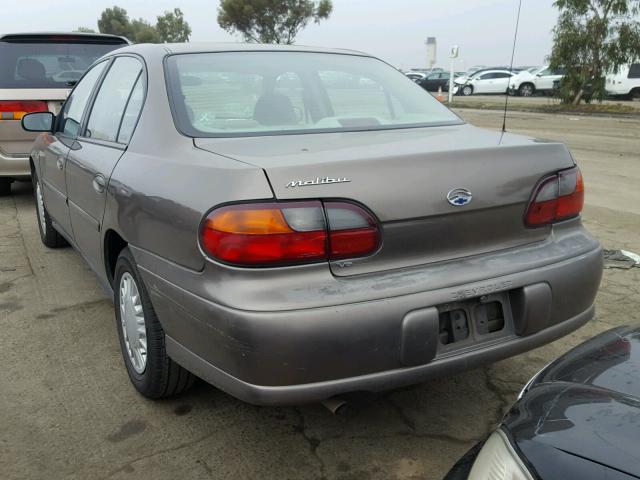 1G1ND52J02M566242 - 2002 CHEVROLET MALIBU BROWN photo 3