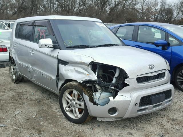 KNDJT2A29B7323688 - 2011 KIA SOUL + SILVER photo 1