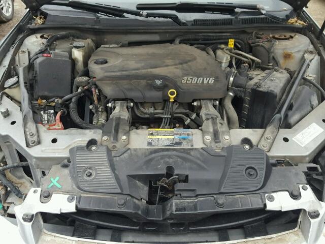 2G1WT58N179361664 - 2007 CHEVROLET IMPALA LT GRAY photo 7