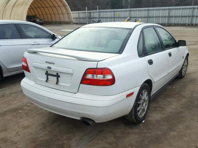 YV1VS27524F028005 - 2004 VOLVO S40 1.9T WHITE photo 4