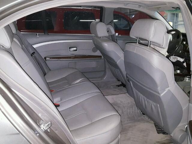 WBAHN83586DT59847 - 2006 BMW 750 LI SILVER photo 6