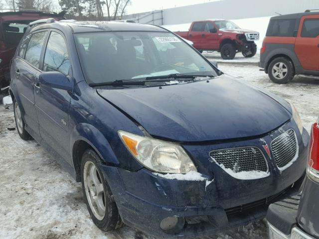 5Y2SL65847Z411814 - 2007 PONTIAC VIBE BLUE photo 1