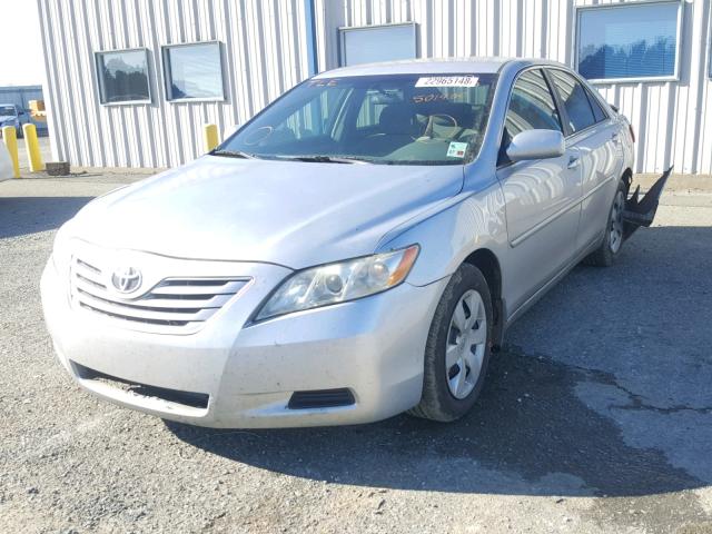 4T1BE46K07U501480 - 2007 TOYOTA CAMRY NEW SILVER photo 2