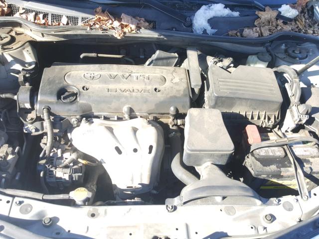 4T1BE46K07U501480 - 2007 TOYOTA CAMRY NEW SILVER photo 7