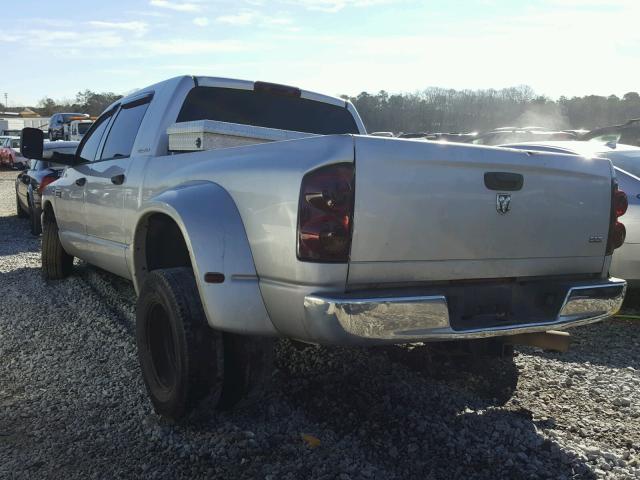 3D7ML49C47G762952 - 2007 DODGE RAM 3500 SILVER photo 3