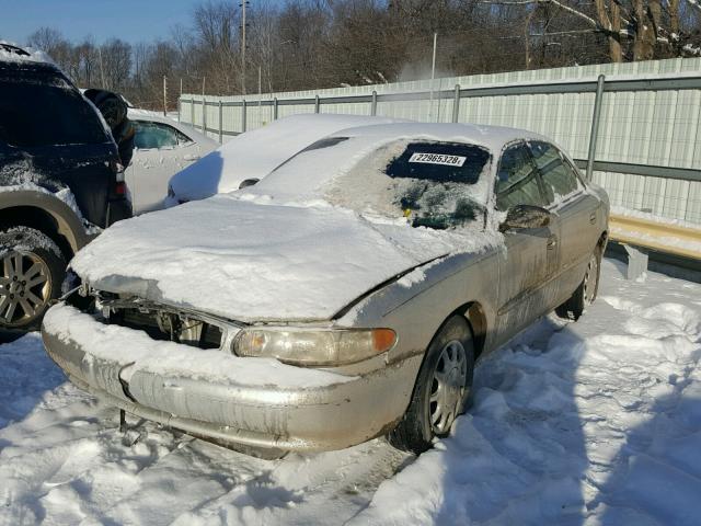 2G4WS52J141154696 - 2004 BUICK CENTURY CU TAN photo 2