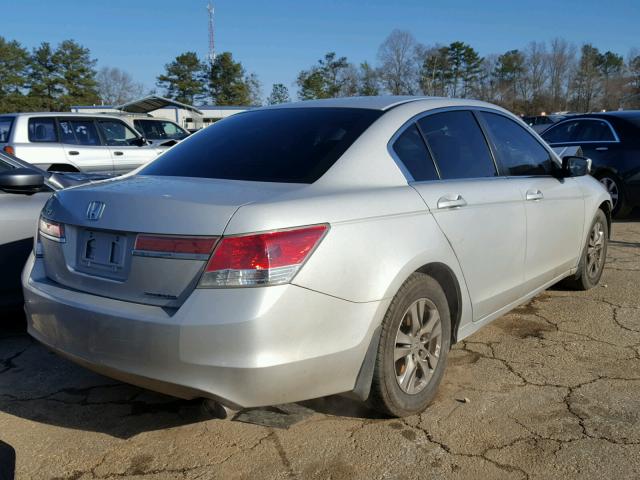 1HGCP2F61CA096379 - 2012 HONDA ACCORD SE SILVER photo 4