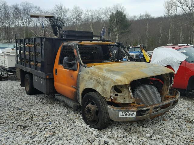 1FDXF46PX6EB18590 - 2006 FORD F450 SUPER ORANGE photo 1