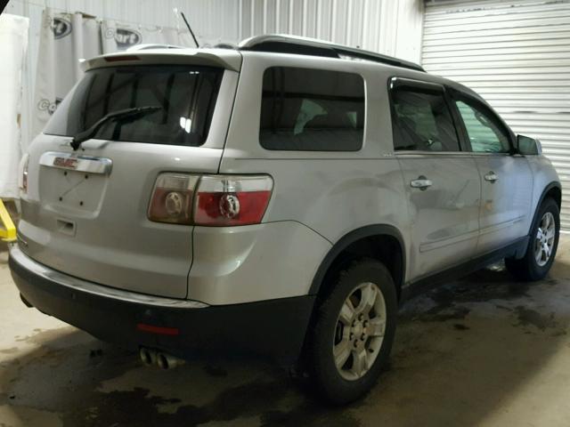 1GKER33707J114112 - 2007 GMC ACADIA SLT SILVER photo 4