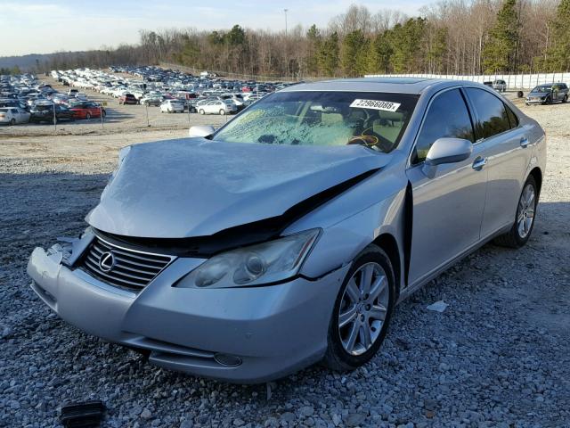 JTHBJ46GX82209231 - 2008 LEXUS ES 350 SILVER photo 2