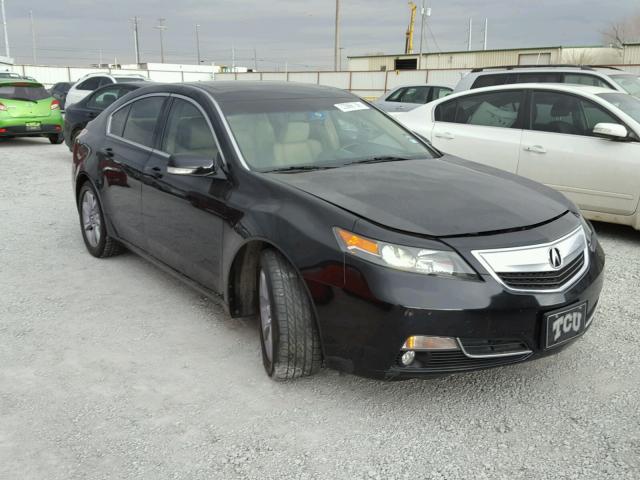 19UUA8F5XCA011491 - 2012 ACURA TL BLACK photo 1