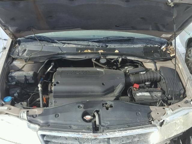 5FNRL18713B062034 - 2003 HONDA ODYSSEY EX GOLD photo 7