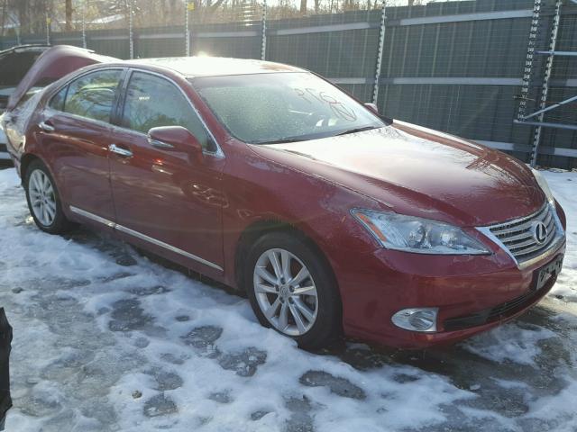 JTHBK1EG0A2352370 - 2010 LEXUS ES 350 RED photo 1