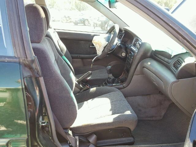 4S3BE645116215274 - 2001 SUBARU LEGACY GT GREEN photo 5