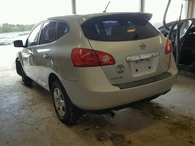 JN8AS5MT0BW571363 - 2011 NISSAN ROGUE S SILVER photo 3