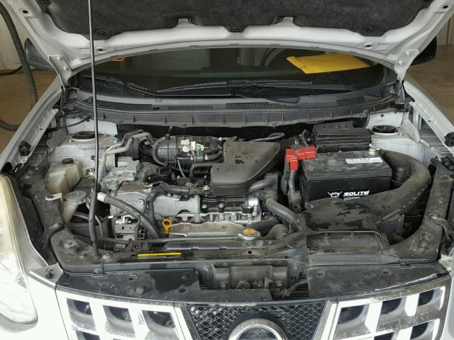 JN8AS5MT0BW571363 - 2011 NISSAN ROGUE S SILVER photo 7