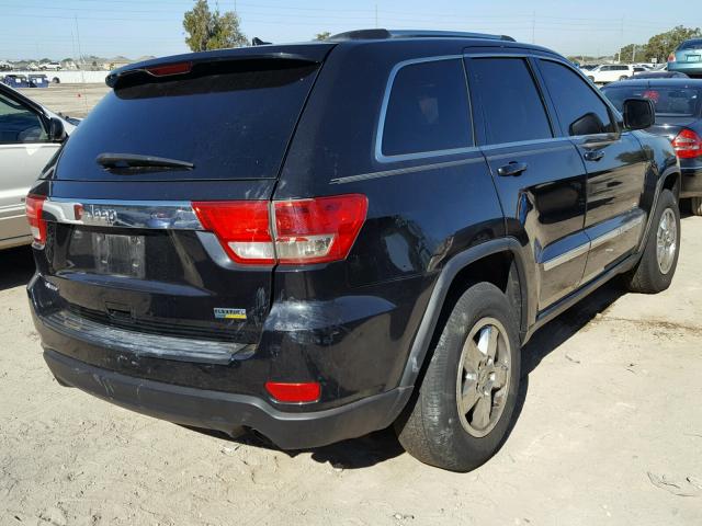 1J4RS4GG7BC643890 - 2011 JEEP GRAND CHER BLACK photo 4