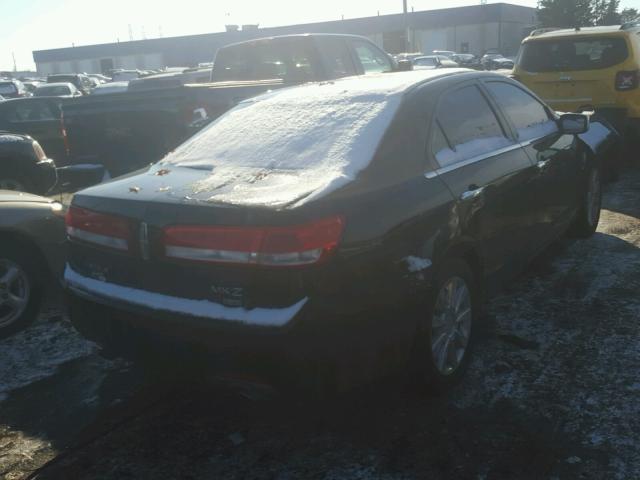 3LNHL2JC9BR752874 - 2011 LINCOLN MKZ BLACK photo 4