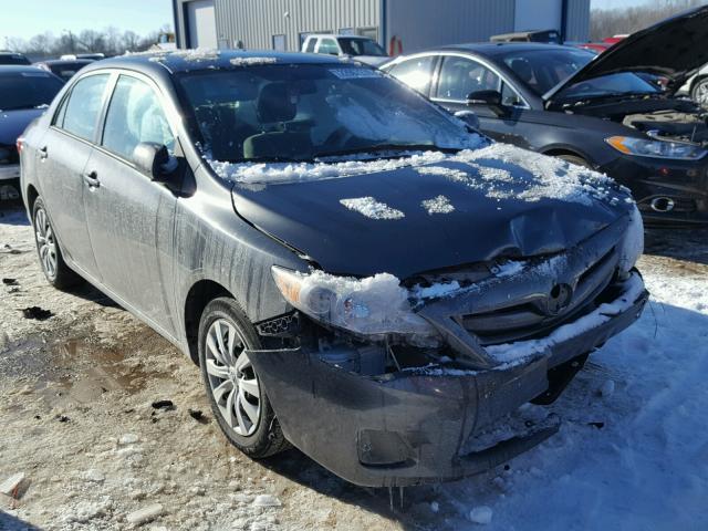 2T1BU4EE7CC908836 - 2012 TOYOTA COROLLA BA GRAY photo 1