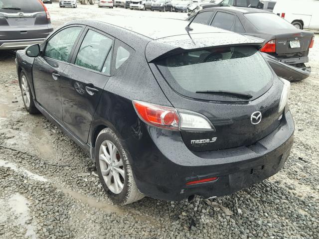 JM1BL1H60A1114221 - 2010 MAZDA 3 S BLACK photo 3