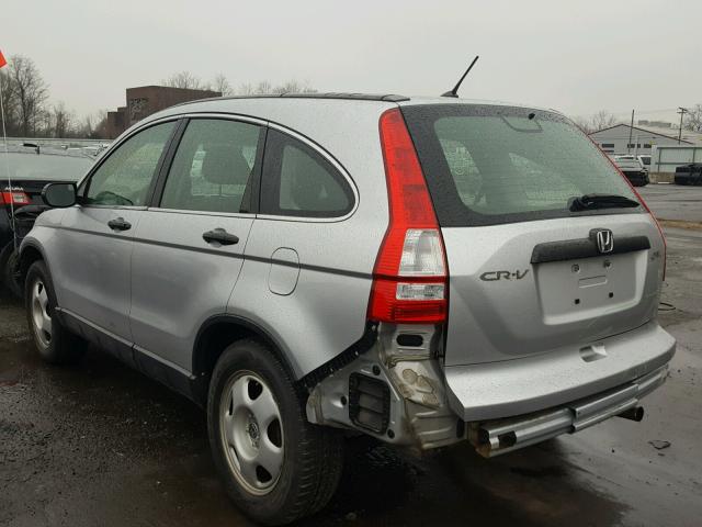 JHLRE4H35BC030095 - 2011 HONDA CR-V LX SILVER photo 3