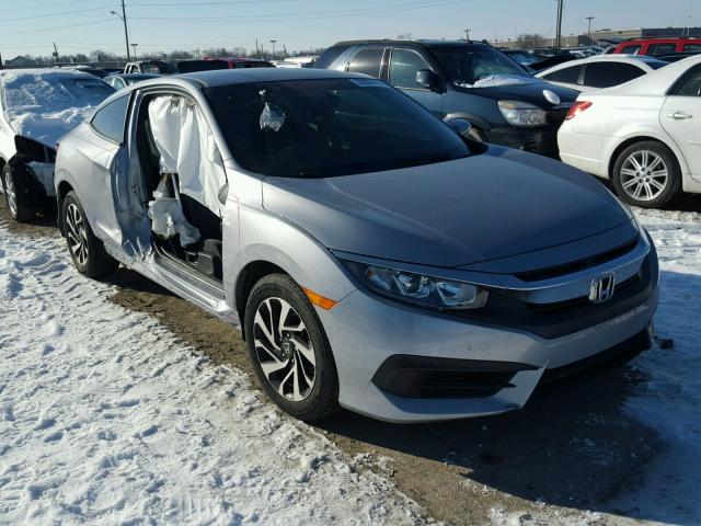 2HGFC4B56GH303745 - 2016 HONDA CIVIC LX SILVER photo 1