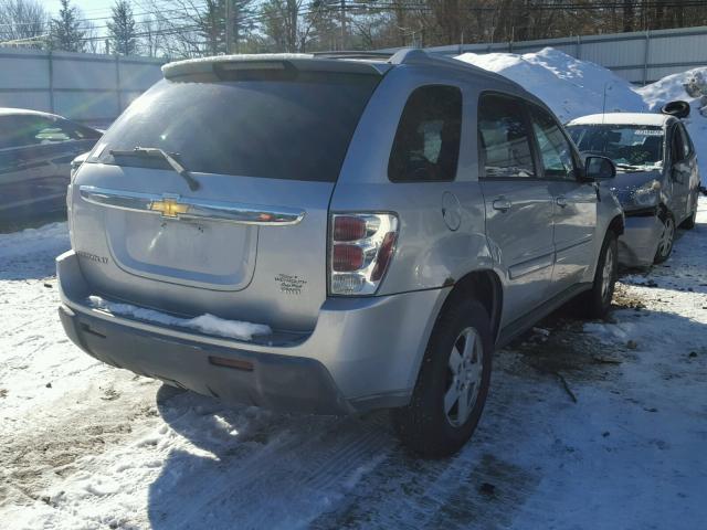 2CNDL73F866006982 - 2006 CHEVROLET EQUINOX LT SILVER photo 4