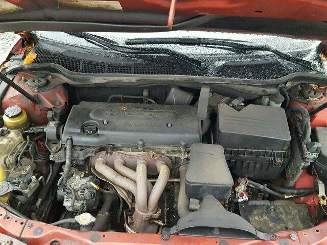 4T1BE46K79U303997 - 2009 TOYOTA CAMRY BASE RED photo 7