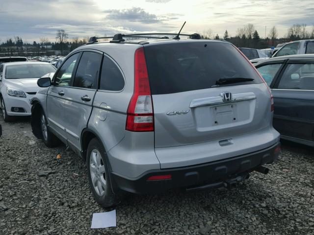 5J6RE48589L041773 - 2009 HONDA CR-V EX SILVER photo 3