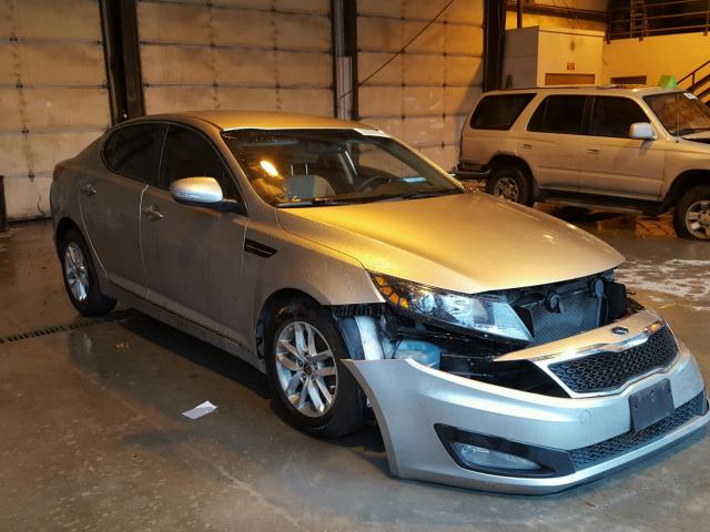 KNAGM4A79D5386994 - 2013 KIA OPTIMA LX SILVER photo 1